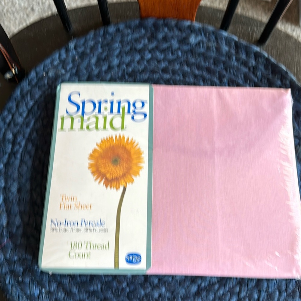 Spring Maid TWIN Flat Sheet